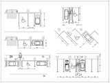 Accessibility Facilities Drawings V3 - CAD Design | Download CAD Drawings | AutoCAD Blocks | AutoCAD Symbols | CAD Drawings | Architecture Details│Landscape Details | See more about AutoCAD, Cad Drawing and Architecture Details