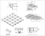 Ceiling Details V2 - CAD Design | Download CAD Drawings | AutoCAD Blocks | AutoCAD Symbols | CAD Drawings | Architecture Details│Landscape Details | See more about AutoCAD, Cad Drawing and Architecture Details