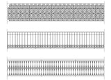 Free  Wrought  Iron 3 - CAD Design | Download CAD Drawings | AutoCAD Blocks | AutoCAD Symbols | CAD Drawings | Architecture Details│Landscape Details | See more about AutoCAD, Cad Drawing and Architecture Details