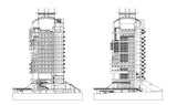 Mesiniaga Tower-Ken Yeang - CAD Design | Download CAD Drawings | AutoCAD Blocks | AutoCAD Symbols | CAD Drawings | Architecture Details│Landscape Details | See more about AutoCAD, Cad Drawing and Architecture Details