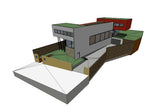Sketchup 3D Architecture models- Villa dall' Ava(Rem Koolhaas ) - CAD Design | Download CAD Drawings | AutoCAD Blocks | AutoCAD Symbols | CAD Drawings | Architecture Details│Landscape Details | See more about AutoCAD, Cad Drawing and Architecture Details