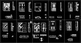 38 Types of Entrance Design - CAD Design | Download CAD Drawings | AutoCAD Blocks | AutoCAD Symbols | CAD Drawings | Architecture Details│Landscape Details | See more about AutoCAD, Cad Drawing and Architecture Details