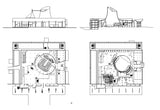 Le Corbusier-Palace of Assembly - CAD Design | Download CAD Drawings | AutoCAD Blocks | AutoCAD Symbols | CAD Drawings | Architecture Details│Landscape Details | See more about AutoCAD, Cad Drawing and Architecture Details