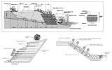 Slope Details - CAD Design | Download CAD Drawings | AutoCAD Blocks | AutoCAD Symbols | CAD Drawings | Architecture Details│Landscape Details | See more about AutoCAD, Cad Drawing and Architecture Details