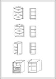 Cabinets Cad 3D - CAD Design | Download CAD Drawings | AutoCAD Blocks | AutoCAD Symbols | CAD Drawings | Architecture Details│Landscape Details | See more about AutoCAD, Cad Drawing and Architecture Details