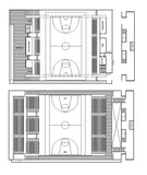 Free Stadium Plans 2 - CAD Design | Download CAD Drawings | AutoCAD Blocks | AutoCAD Symbols | CAD Drawings | Architecture Details│Landscape Details | See more about AutoCAD, Cad Drawing and Architecture Details