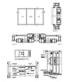 Windows Detail Drawings 2 - CAD Design | Download CAD Drawings | AutoCAD Blocks | AutoCAD Symbols | CAD Drawings | Architecture Details│Landscape Details | See more about AutoCAD, Cad Drawing and Architecture Details