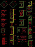 Sign Library - CAD Design | Download CAD Drawings | AutoCAD Blocks | AutoCAD Symbols | CAD Drawings | Architecture Details│Landscape Details | See more about AutoCAD, Cad Drawing and Architecture Details