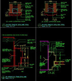 Door Jamb Details - CAD Design | Download CAD Drawings | AutoCAD Blocks | AutoCAD Symbols | CAD Drawings | Architecture Details│Landscape Details | See more about AutoCAD, Cad Drawing and Architecture Details