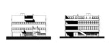 Le Corbusier -Villa Stein - CAD Design | Download CAD Drawings | AutoCAD Blocks | AutoCAD Symbols | CAD Drawings | Architecture Details│Landscape Details | See more about AutoCAD, Cad Drawing and Architecture Details