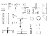 All Interior Design Hardware CAD blocks - CAD Design | Download CAD Drawings | AutoCAD Blocks | AutoCAD Symbols | CAD Drawings | Architecture Details│Landscape Details | See more about AutoCAD, Cad Drawing and Architecture Details