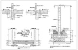 Foundation Details V1 - CAD Design | Download CAD Drawings | AutoCAD Blocks | AutoCAD Symbols | CAD Drawings | Architecture Details│Landscape Details | See more about AutoCAD, Cad Drawing and Architecture Details