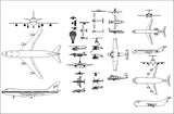 Free Airplane Blocks - CAD Design | Download CAD Drawings | AutoCAD Blocks | AutoCAD Symbols | CAD Drawings | Architecture Details│Landscape Details | See more about AutoCAD, Cad Drawing and Architecture Details