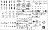 All Interior Design Blocks 6 - CAD Design | Download CAD Drawings | AutoCAD Blocks | AutoCAD Symbols | CAD Drawings | Architecture Details│Landscape Details | See more about AutoCAD, Cad Drawing and Architecture Details