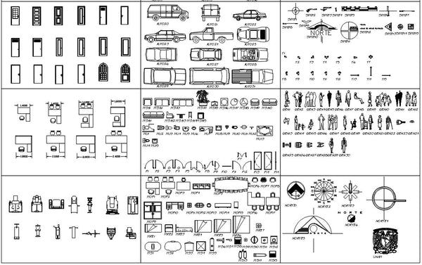 All Interior Design Blocks 6 – CAD Design | Free CAD Blocks,Drawings ...