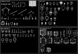 Autocad Blocks Set - CAD Design | Download CAD Drawings | AutoCAD Blocks | AutoCAD Symbols | CAD Drawings | Architecture Details│Landscape Details | See more about AutoCAD, Cad Drawing and Architecture Details