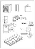 Cabinets Cad 3D - CAD Design | Download CAD Drawings | AutoCAD Blocks | AutoCAD Symbols | CAD Drawings | Architecture Details│Landscape Details | See more about AutoCAD, Cad Drawing and Architecture Details