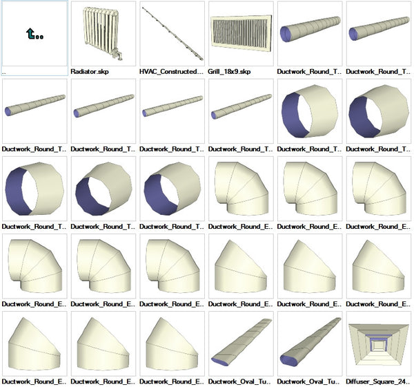 Sketchup HVAC 3D models download - CAD Design | Download CAD Drawings | AutoCAD Blocks | AutoCAD Symbols | CAD Drawings | Architecture Details│Landscape Details | See more about AutoCAD, Cad Drawing and Architecture Details