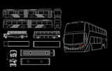 Bus Blocks - CAD Design | Download CAD Drawings | AutoCAD Blocks | AutoCAD Symbols | CAD Drawings | Architecture Details│Landscape Details | See more about AutoCAD, Cad Drawing and Architecture Details
