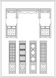 Chinese window lattice drawing - CAD Design | Download CAD Drawings | AutoCAD Blocks | AutoCAD Symbols | CAD Drawings | Architecture Details│Landscape Details | See more about AutoCAD, Cad Drawing and Architecture Details