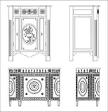 All Architectural decorative blocks V.11 - CAD Design | Download CAD Drawings | AutoCAD Blocks | AutoCAD Symbols | CAD Drawings | Architecture Details│Landscape Details | See more about AutoCAD, Cad Drawing and Architecture Details