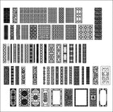 All Chinese Carved CAD Elements V.1(Best Recommanded!!) - CAD Design | Download CAD Drawings | AutoCAD Blocks | AutoCAD Symbols | CAD Drawings | Architecture Details│Landscape Details | See more about AutoCAD, Cad Drawing and Architecture Details