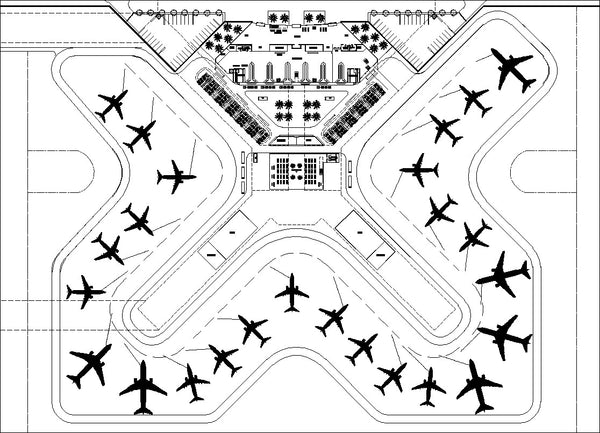 Airport Cad Drawings 1 | CAD Download – CAD Design | Free CAD Blocks ...