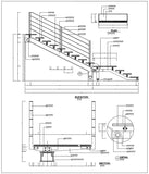 Over 500 Stair Details-Components of Stair,Architecture Stair Design - CAD Design | Download CAD Drawings | AutoCAD Blocks | AutoCAD Symbols | CAD Drawings | Architecture Details│Landscape Details | See more about AutoCAD, Cad Drawing and Architecture Details
