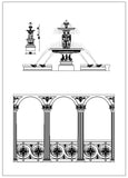 Ornamental Parts of Buildings 3 - CAD Design | Download CAD Drawings | AutoCAD Blocks | AutoCAD Symbols | CAD Drawings | Architecture Details│Landscape Details | See more about AutoCAD, Cad Drawing and Architecture Details