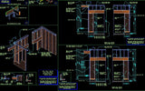 Framing Details - CAD Design | Download CAD Drawings | AutoCAD Blocks | AutoCAD Symbols | CAD Drawings | Architecture Details│Landscape Details | See more about AutoCAD, Cad Drawing and Architecture Details