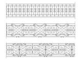 Free  Wrought  Iron 2 - CAD Design | Download CAD Drawings | AutoCAD Blocks | AutoCAD Symbols | CAD Drawings | Architecture Details│Landscape Details | See more about AutoCAD, Cad Drawing and Architecture Details