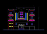 Building Elevation 3 - CAD Design | Download CAD Drawings | AutoCAD Blocks | AutoCAD Symbols | CAD Drawings | Architecture Details│Landscape Details | See more about AutoCAD, Cad Drawing and Architecture Details