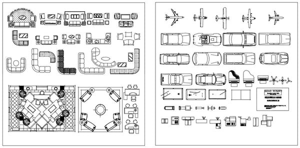 All Interior Design Blocks 1 | CAD Download – CAD Design | Free CAD ...