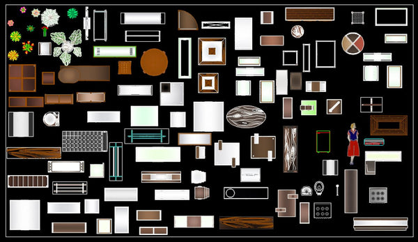 Autocad Colour Blocks CAD Color Blocks | CAD Download – CAD Design | Free CAD Blocks,Drawings ...