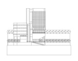 University of Leicester-James Stirling - CAD Design | Download CAD Drawings | AutoCAD Blocks | AutoCAD Symbols | CAD Drawings | Architecture Details│Landscape Details | See more about AutoCAD, Cad Drawing and Architecture Details