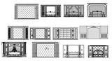 52 Types of Bedroom Back Wall Design - CAD Design | Download CAD Drawings | AutoCAD Blocks | AutoCAD Symbols | CAD Drawings | Architecture Details│Landscape Details | See more about AutoCAD, Cad Drawing and Architecture Details