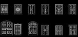 70 Types of Best door design ideas - CAD Design | Download CAD Drawings | AutoCAD Blocks | AutoCAD Symbols | CAD Drawings | Architecture Details│Landscape Details | See more about AutoCAD, Cad Drawing and Architecture Details