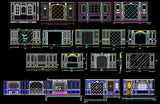 88 Types of Bedroom Back Wall Design CAD Drawings - CAD Design | Download CAD Drawings | AutoCAD Blocks | AutoCAD Symbols | CAD Drawings | Architecture Details│Landscape Details | See more about AutoCAD, Cad Drawing and Architecture Details