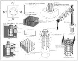 Foundation Details V1 - CAD Design | Download CAD Drawings | AutoCAD Blocks | AutoCAD Symbols | CAD Drawings | Architecture Details│Landscape Details | See more about AutoCAD, Cad Drawing and Architecture Details