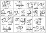 Truss Structure Details V7 - CAD Design | Download CAD Drawings | AutoCAD Blocks | AutoCAD Symbols | CAD Drawings | Architecture Details│Landscape Details | See more about AutoCAD, Cad Drawing and Architecture Details