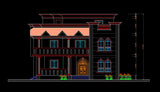 Building Elevation 8 - CAD Design | Download CAD Drawings | AutoCAD Blocks | AutoCAD Symbols | CAD Drawings | Architecture Details│Landscape Details | See more about AutoCAD, Cad Drawing and Architecture Details