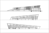 Cutural Center Cad Drawings 1 - CAD Design | Download CAD Drawings | AutoCAD Blocks | AutoCAD Symbols | CAD Drawings | Architecture Details│Landscape Details | See more about AutoCAD, Cad Drawing and Architecture Details