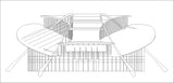 Stadium Cad Drawings 4 - CAD Design | Download CAD Drawings | AutoCAD Blocks | AutoCAD Symbols | CAD Drawings | Architecture Details│Landscape Details | See more about AutoCAD, Cad Drawing and Architecture Details