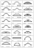 Ornamental Parts of Buildings 1 - CAD Design | Download CAD Drawings | AutoCAD Blocks | AutoCAD Symbols | CAD Drawings | Architecture Details│Landscape Details | See more about AutoCAD, Cad Drawing and Architecture Details