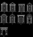 Architectural decorative blocks - CAD Design | Download CAD Drawings | AutoCAD Blocks | AutoCAD Symbols | CAD Drawings | Architecture Details│Landscape Details | See more about AutoCAD, Cad Drawing and Architecture Details