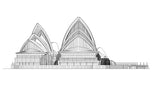 Sydney Opera House - CAD Design | Download CAD Drawings | AutoCAD Blocks | AutoCAD Symbols | CAD Drawings | Architecture Details│Landscape Details | See more about AutoCAD, Cad Drawing and Architecture Details