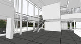 Sketchup 3D Architecture models-  3D House Rachovfsky -Richard Meier - CAD Design | Download CAD Drawings | AutoCAD Blocks | AutoCAD Symbols | CAD Drawings | Architecture Details│Landscape Details | See more about AutoCAD, Cad Drawing and Architecture Details
