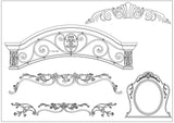 All Architectural decorative blocks V.4 - CAD Design | Download CAD Drawings | AutoCAD Blocks | AutoCAD Symbols | CAD Drawings | Architecture Details│Landscape Details | See more about AutoCAD, Cad Drawing and Architecture Details