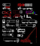Truck Blocks - CAD Design | Download CAD Drawings | AutoCAD Blocks | AutoCAD Symbols | CAD Drawings | Architecture Details│Landscape Details | See more about AutoCAD, Cad Drawing and Architecture Details