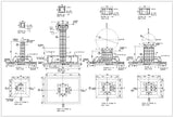 Foundation Details V2 - CAD Design | Download CAD Drawings | AutoCAD Blocks | AutoCAD Symbols | CAD Drawings | Architecture Details│Landscape Details | See more about AutoCAD, Cad Drawing and Architecture Details